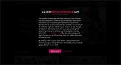 Desktop Screenshot of czechmegaswingers.com